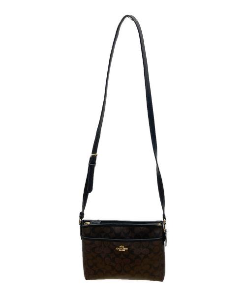 COACH（コーチ）COACH (コーチ) 	シグネチャー ブラウンの古着・服飾アイテム