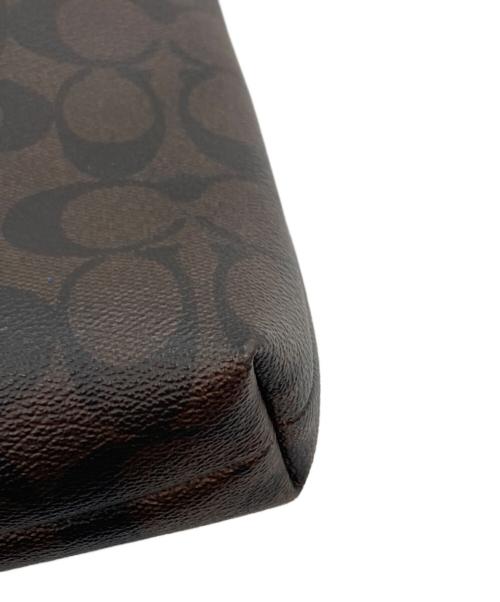 COACH（コーチ）COACH (コーチ) 	シグネチャー ブラウンの古着・服飾アイテム