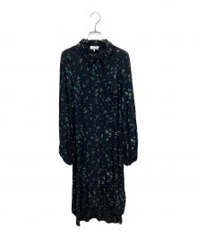 GANNI（ガニー）の古着「長袖ワンピース」｜ブラック