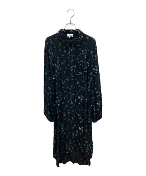 GANNI（ガニー）GANNI (ガニー) 長袖ワンピース ブラック サイズ:36の古着・服飾アイテム