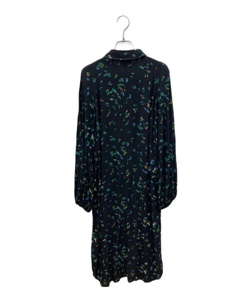 GANNI（ガニー）GANNI (ガニー) 長袖ワンピース ブラック サイズ:36の古着・服飾アイテム