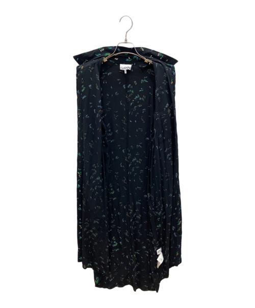 GANNI（ガニー）GANNI (ガニー) 長袖ワンピース ブラック サイズ:36の古着・服飾アイテム