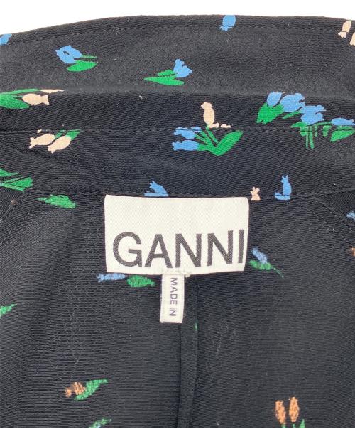 GANNI（ガニー）GANNI (ガニー) 長袖ワンピース ブラック サイズ:36の古着・服飾アイテム