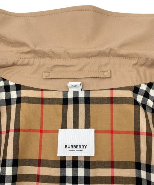 BURBERRY（バーバリー）BURBERRY (バーバリー) ステンカラーコート　ピムリコ ベージュ サイズ:UK 4の古着・服飾アイテム