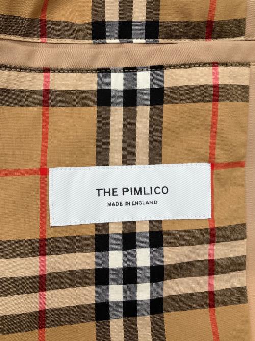 BURBERRY（バーバリー）BURBERRY (バーバリー) ステンカラーコート　ピムリコ ベージュ サイズ:UK 4の古着・服飾アイテム