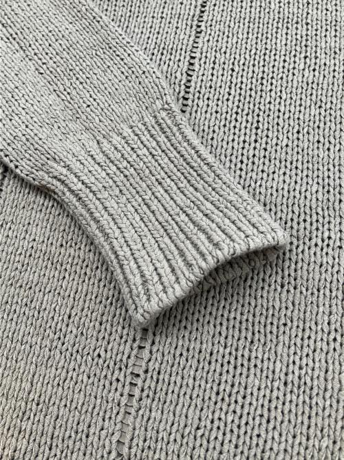 CHAOS（カオス）CHAOS (カオス) 薄手ニット ブラウン サイズ:Ｆの古着・服飾アイテム