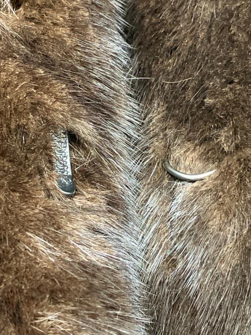 American Legend（アメリカン レジェンド）American Legend (アメリカン レジェンド) ミンクコート　USA製 ダークブラウン サイズ:Ｆの古着・服飾アイテム