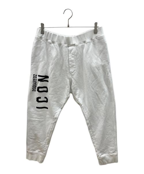 DSQUARED2（ディースクエアード）DSQUARED2 (ディースクエアード) パンツ ホワイト サイズ:Lの古着・服飾アイテム