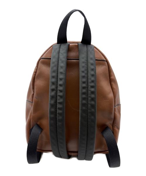 COACH（コーチ）COACH (コーチ) シグネチャー　リュック ベージュ×ブラウンの古着・服飾アイテム