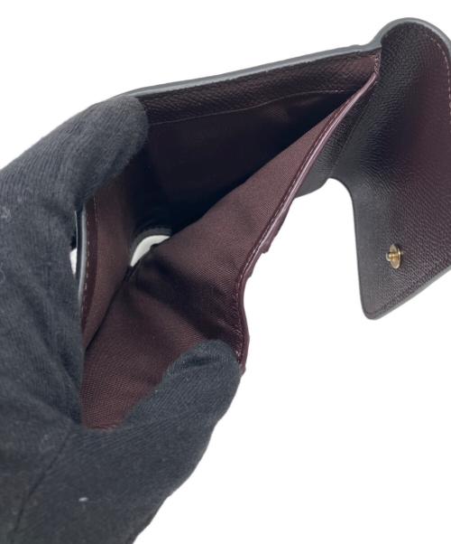COACH（コーチ）COACH (コーチ) 3つ折り財布 ブラックの古着・服飾アイテム
