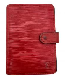 LOUIS VUITTON（ルイ ヴィトン）の古着「アジェンダPM 手帳カバー」｜レッド