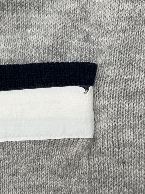 MONCLER（モンクレール）MONCLER (モンクレール) 薄手ニット ライトグレー サイズ:Sの古着・服飾アイテム