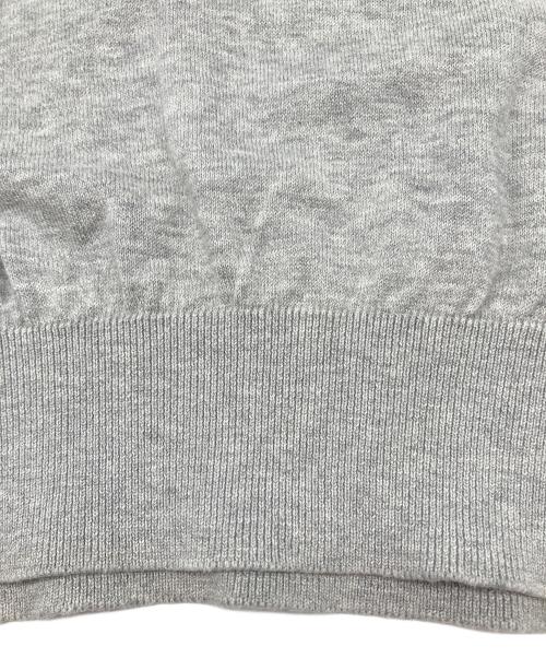 MONCLER（モンクレール）MONCLER (モンクレール) 薄手ニット ライトグレー サイズ:Sの古着・服飾アイテム