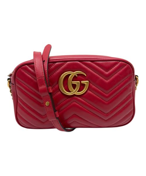 GUCCI（グッチ）GUCCI (グッチ) 	GGマーモント レッドの古着・服飾アイテム