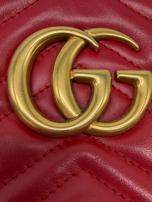 GUCCI（グッチ）GUCCI (グッチ) 	GGマーモント レッドの古着・服飾アイテム