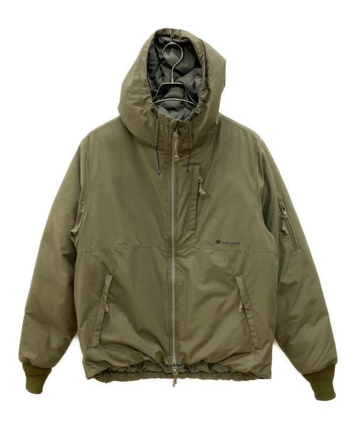 Snow peak（スノーピーク）Snow peak (スノーピーク) ダウンジャケット カーキ サイズ:XLの古着・服飾アイテム