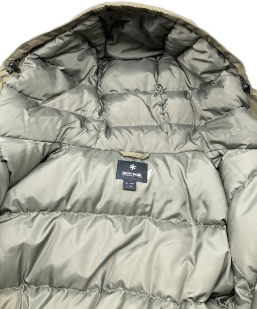 Snow peak（スノーピーク）Snow peak (スノーピーク) ダウンジャケット カーキ サイズ:XLの古着・服飾アイテム