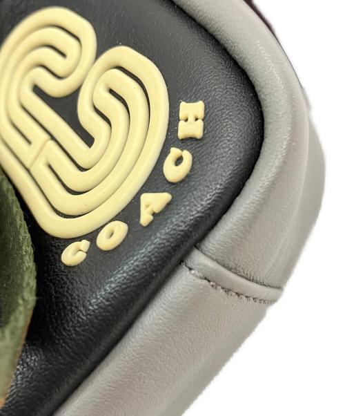 COACH（コーチ）COACH (コーチ) ウエストバッグ ブラック×グレー×ベージュの古着・服飾アイテム