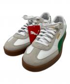 PUMAプーマ）の古着「スニーカー」｜ホワイト×グリーン