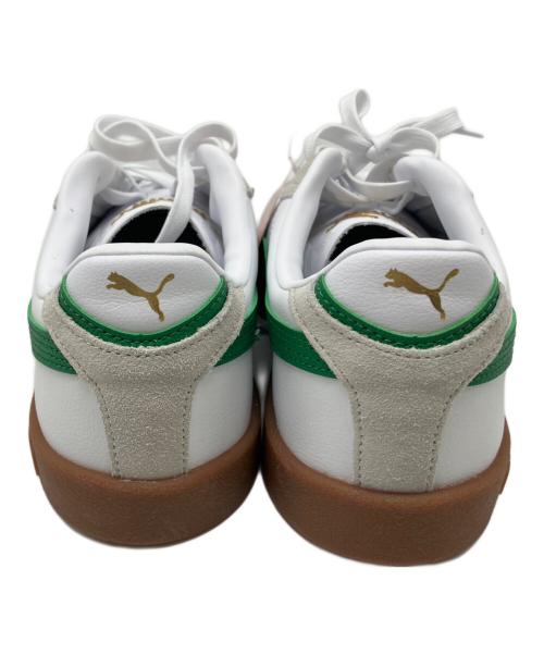 PUMA（プーマ）PUMA (プーマ) スニーカー ホワイト×グリーン サイズ:27の古着・服飾アイテム