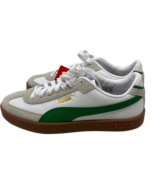 PUMA（プーマ）PUMA (プーマ) スニーカー ホワイト×グリーン サイズ:27の古着・服飾アイテム