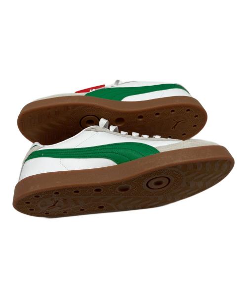PUMA（プーマ）PUMA (プーマ) スニーカー ホワイト×グリーン サイズ:27の古着・服飾アイテム