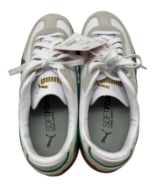 PUMA（プーマ）PUMA (プーマ) スニーカー ホワイト×グリーン サイズ:27の古着・服飾アイテム