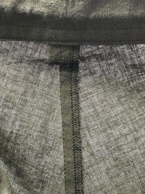 Y's（ワイズ）Y's (ワイズ) パンツ　COTTON FLAX POPLIN SLIM PANTS カーキ サイズ:3の古着・服飾アイテム