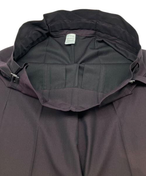 me ISSEY MIYAKE（ミーイッセイ ミヤケ）me ISSEY MIYAKE (ミーイッセイ ミヤケ) クロップワイドパンツ パープル サイズ:不明の古着・服飾アイテム