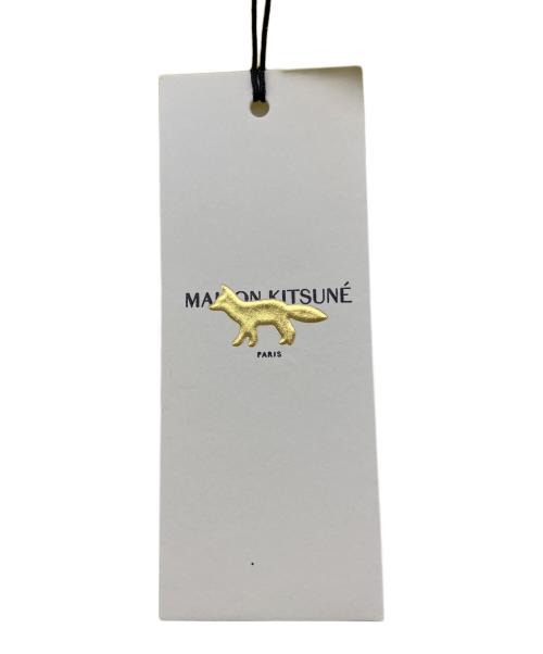 maison kitsune（メゾンキツネ）maison kitsune (メゾンキツネ) マフラー イエローの古着・服飾アイテム