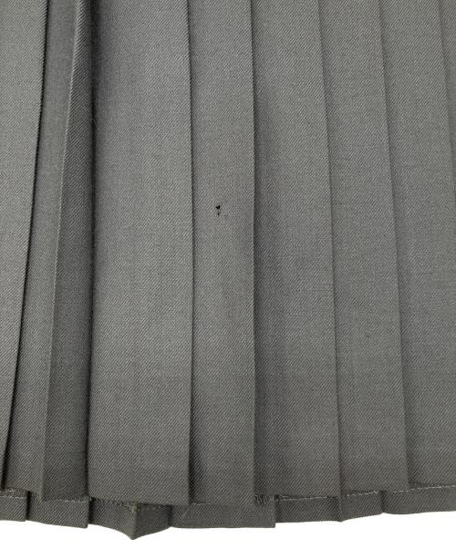 Christian Dior PRET-A-PORTER（クリスチャンディオールプレタポルテ）Christian Dior PRET-A-PORTER (クリスチャンディオールプレタポルテ) 90s切替プリーツスカート　古着 グレー サイズ:LLBの古着・服飾アイテム