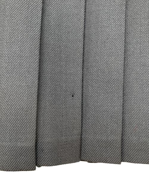 Christian Dior PRET-A-PORTER（クリスチャンディオールプレタポルテ）Christian Dior PRET-A-PORTER (クリスチャンディオールプレタポルテ) 90s切替プリーツスカート　古着 グレー サイズ:LLBの古着・服飾アイテム