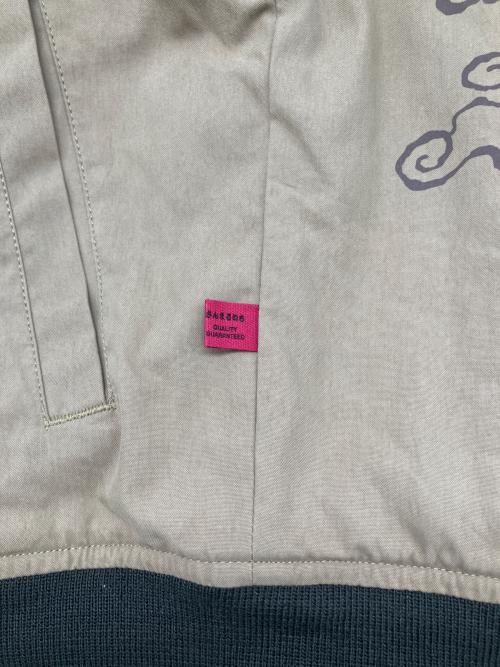 参丸一（サンマルイチ）参丸一 (サンマルイチ) 刺繍ブルゾン カーキ サイズ:Ｍの古着・服飾アイテム