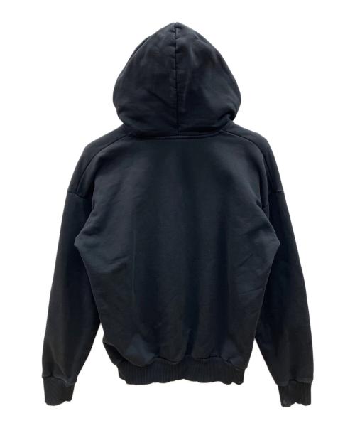 DIESEL（ディーゼル）DIESEL (ディーゼル) プルオーバーパーカー　ドメ・インポート ブラック サイズ:Ｍの古着・服飾アイテム