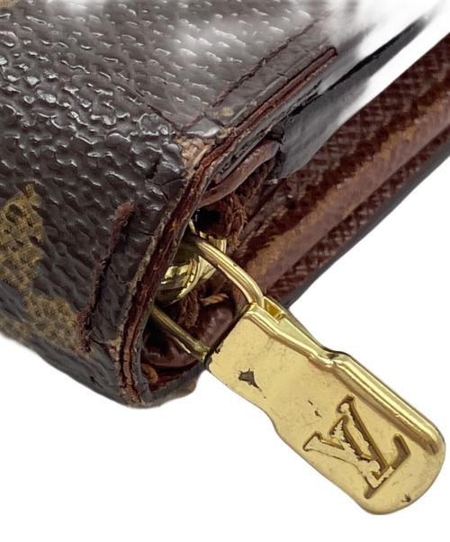 LOUIS VUITTON（ルイ ヴィトン）LOUIS VUITTON (ルイ ヴィトン) 2つ折り財布 モノグラム ポルトフォイユ・トレゾール ブラウンの古着・服飾アイテム