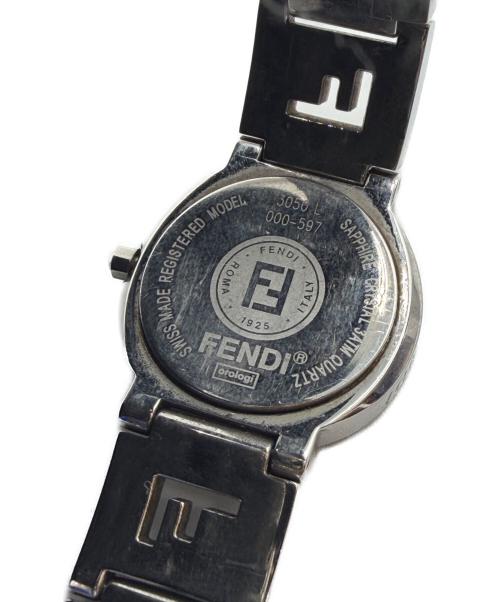 FENDI（フェンディ）FENDI (フェンディ) リストウォッチ ブラックの古着・服飾アイテム
