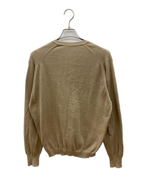 JOHN SMEDLEY（ジョンスメドレー）JOHN SMEDLEY (ジョンスメドレー) ニットカーディガン ベージュ サイズ:Ｍの古着・服飾アイテム