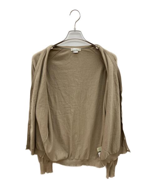 JOHN SMEDLEY（ジョンスメドレー）JOHN SMEDLEY (ジョンスメドレー) ニットカーディガン ベージュ サイズ:Ｍの古着・服飾アイテム