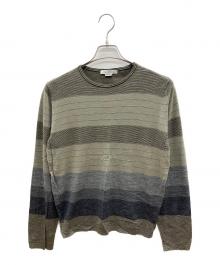 JOHN SMEDLEY（ジョンスメドレー）の古着「薄手ニット　古着」｜グレージュ