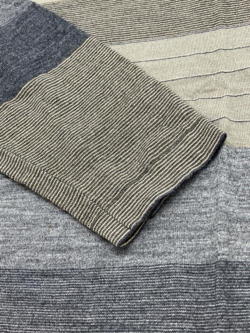 JOHN SMEDLEY（ジョンスメドレー）JOHN SMEDLEY (ジョンスメドレー) 薄手ニット　古着 グレージュ サイズ:Sの古着・服飾アイテム