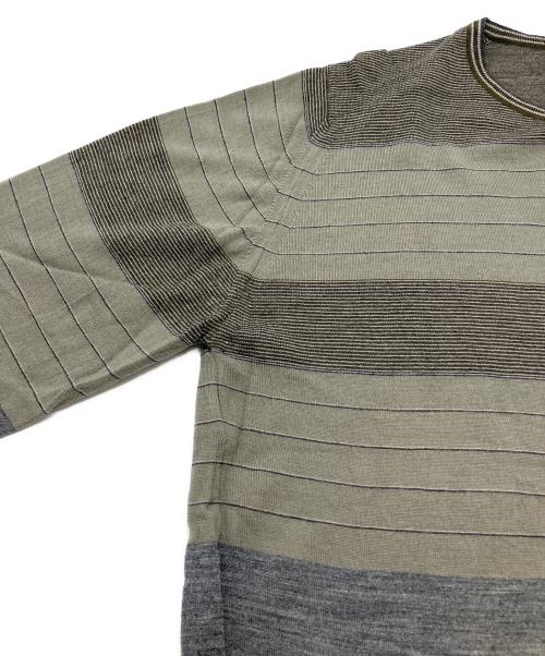 JOHN SMEDLEY（ジョンスメドレー）JOHN SMEDLEY (ジョンスメドレー) 薄手ニット　古着 グレージュ サイズ:Sの古着・服飾アイテム