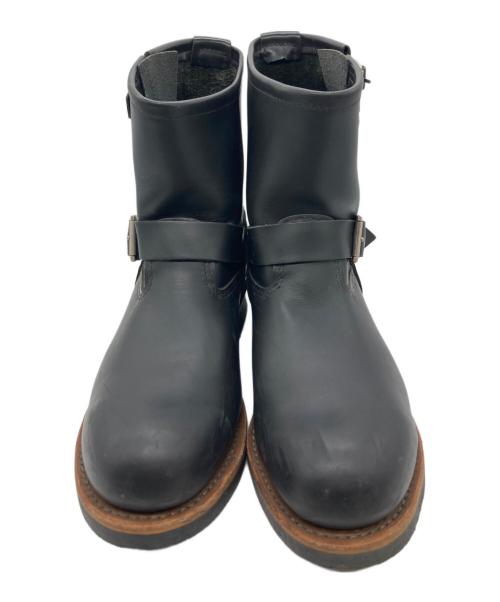 RED WING（レッドウィング）RED WING (レッドウィング) ブラックハーネス スチールトゥ ブラック サイズ:10 1/2Dの古着・服飾アイテム