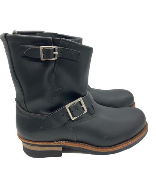 RED WING（レッドウィング）RED WING (レッドウィング) ブラックハーネス スチールトゥ ブラック サイズ:10 1/2Dの古着・服飾アイテム