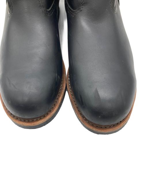 RED WING（レッドウィング）RED WING (レッドウィング) ブラックハーネス スチールトゥ ブラック サイズ:10 1/2Dの古着・服飾アイテム