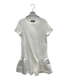 YOKO CHAN（ヨーコチャン）の古着「半袖ワンピース」｜アイボリー