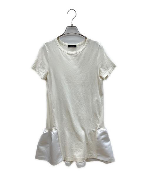 YOKO CHAN（ヨーコチャン）YOKO CHAN (ヨーコチャン) 半袖ワンピース アイボリー サイズ:38の古着・服飾アイテム