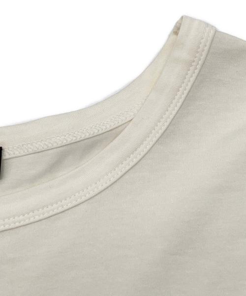 YOKO CHAN（ヨーコチャン）YOKO CHAN (ヨーコチャン) 半袖ワンピース アイボリー サイズ:38の古着・服飾アイテム