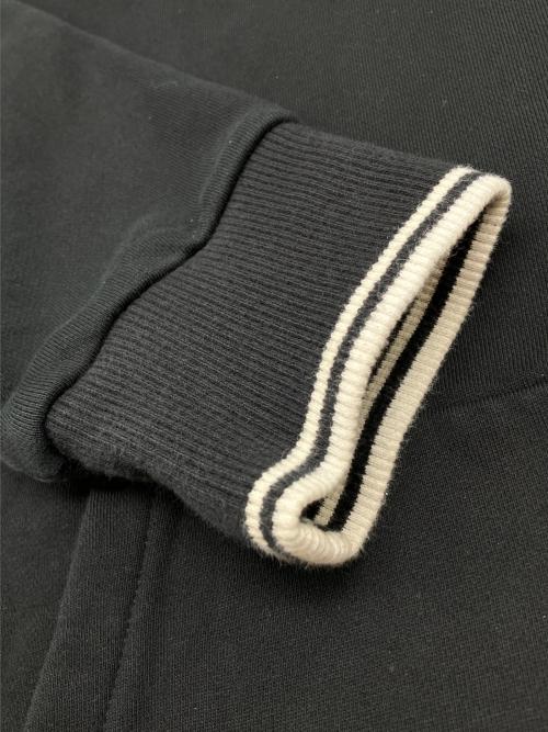FRED PERRY（フレッドペリー）FRED PERRY (フレッドペリー) Hooded Zip Through Sweatshirt　デザイナーズインポート　 ブラック サイズ:Lの古着・服飾アイテム