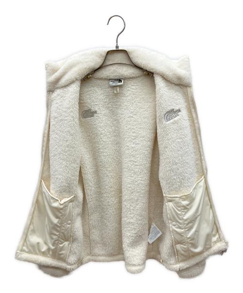 THE NORTH FACE（ザ ノース フェイス）THE NORTH FACE (ザ ノース フェイス) COMFY ALPHA FLEECE ZIP-UP ホワイト サイズ:Sの古着・服飾アイテム