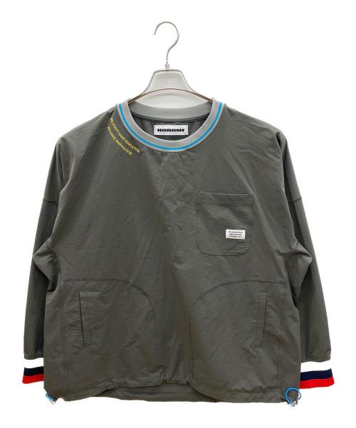 decembermay（ディセンバーメイ）decembermay (ディセンバーメイ) 長袖カットソー グレー サイズ:Lの古着・服飾アイテム